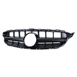 Griglia anteriore per Mercedes Classe C W205 S205 C205 A205 (2014-2018) senza telecamera nero