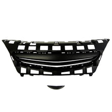 Griglia anteriore per Opel Astra J 3D GTC 12-15 senza logo nero 1 pezzo