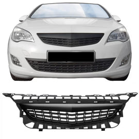 Griglia anteriore per Opel Astra J 5D 09-12 nido d’ape senza logo nero 1pc