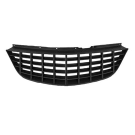 Griglia anteriore per Opel Corsa D 06-11 senza logo con verticale linee tappetino nero 1 pezzo