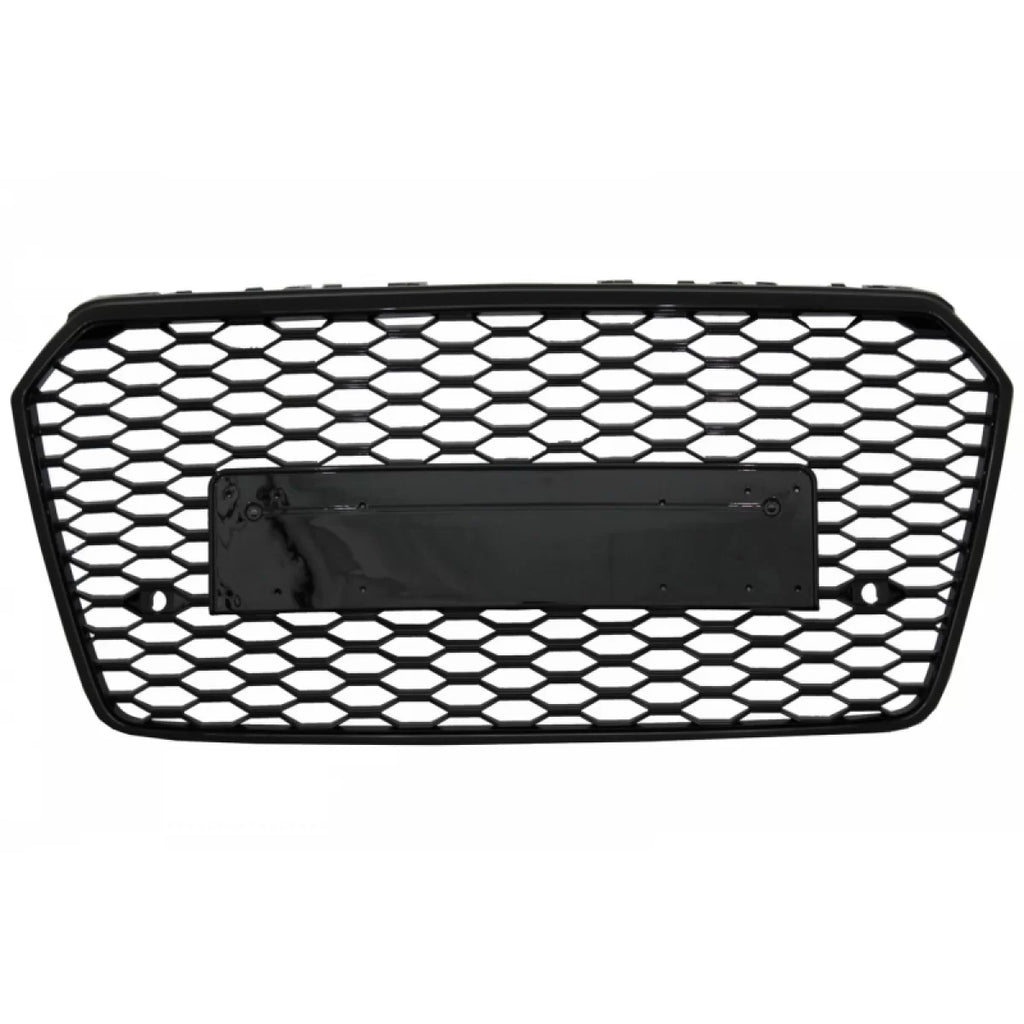 Griglia anteriore con Diffusore paraurti posteriore e Terminali di scarico per Audi A7 4G restyling (2015-2017) RS7