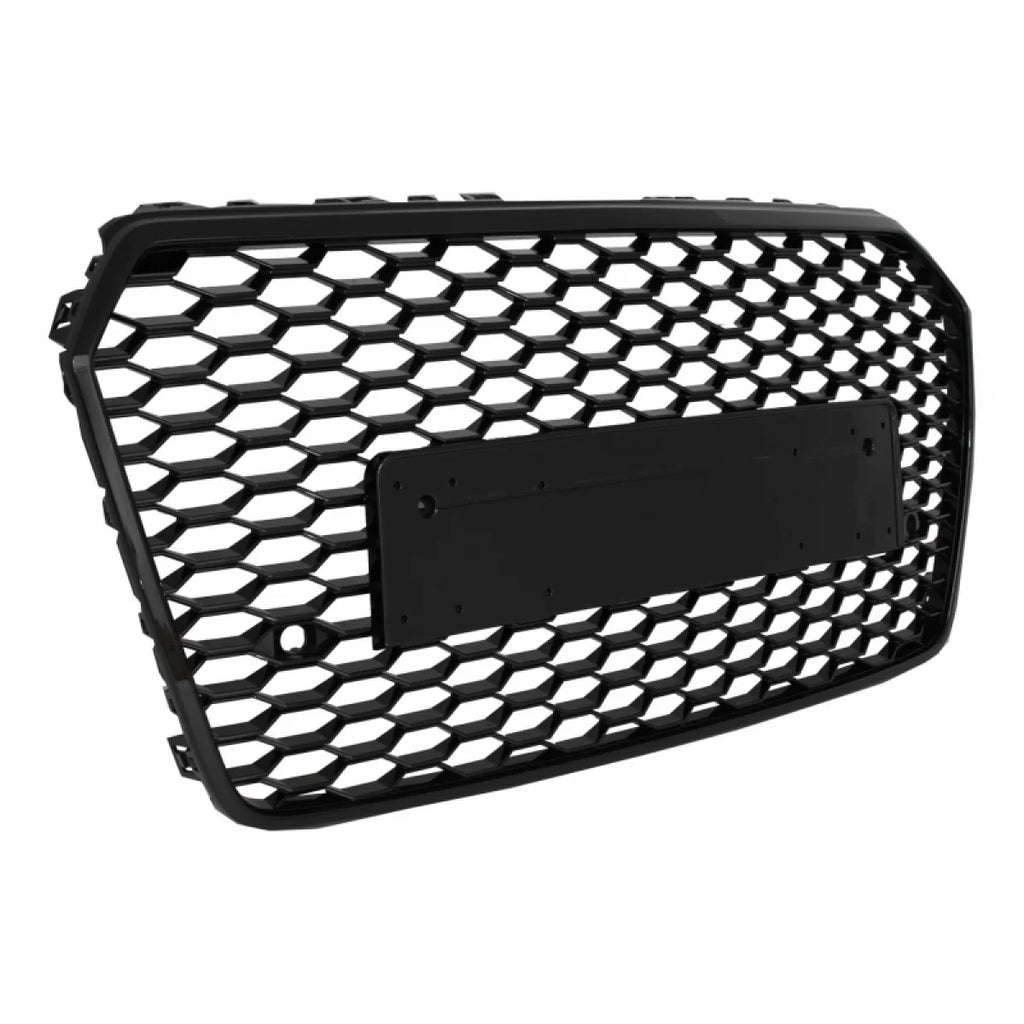Griglia anteriore con Diffusore paraurti posteriore e Terminali di scarico per Audi A7 4G restyling (2015-2017) RS7