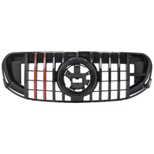 Carica l'immagine nel visualizzatore di Gallery, Griglia anteriore con rosso inserto per Mercedes GLS SUV X167 (2019-2023) GTR design