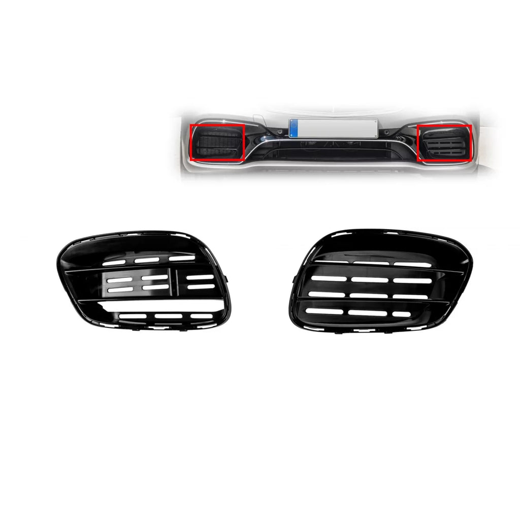 Griglia anteriore set per A design S63 paraurti per Mercedes Classe S W222 2017-2020, sinistro e destro