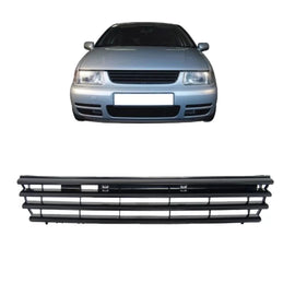 Griglia anteriore per VW Polo 6N 94-99 senza logo nero 1pc
