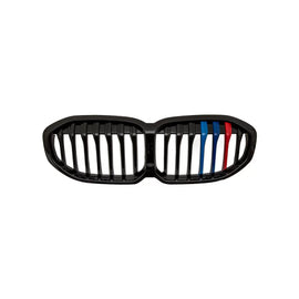 Griglie anteriori per BMW 1 F40 19+ M stile Tri-colore nere lucide 1 pezzo
