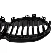 Carica l'immagine nel visualizzatore di Gallery, Griglie anteriori per BMW 1 F40 19+ M stile Tri-colore nere lucide 1 pezzo
