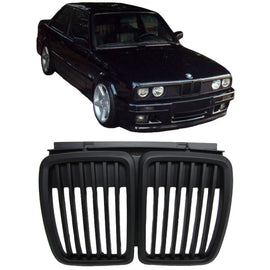 Griglie anteriori per BMW 3 E30 82-94 tappetino nero 1 pezzo