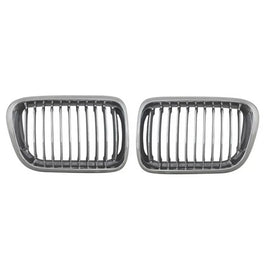 Griglie anteriori per BMW 3 E36 96-99 cromato con 11 linee 2 pezzi