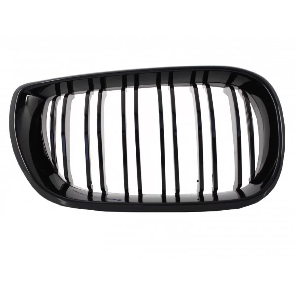 Griglie anteriori per BMW 3 E46 02-05 berlina/Touring M4 stile con doppio griglia nere lucide 2 pezzi
