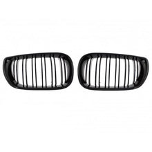 Griglie anteriori per BMW 3 E46 02-05 berlina/Touring M4 stile con doppio griglia nere lucide 2 pezzi