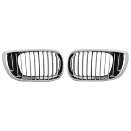 Griglie anteriori per BMW 3 E46 02-05 berlina/Touring cromato 2 pezzi