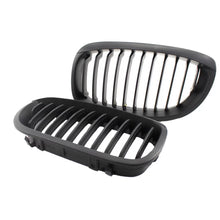 Griglie anteriori per BMW 3 E46 03-06 Coupe/Cabrio Nero opaco 2 pezzi
