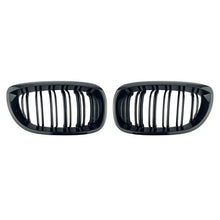 Griglie anteriori per BMW 3 E46 03-06 Coupe/Cabrio M4 stile con doppio griglia nere lucide 2 pezzi