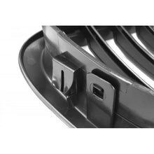 Griglie anteriori per BMW 3 E46 99-01 berlina/Touring/compatto Nero opaco con 8 linee 2 pezzi