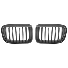 Griglie anteriori per BMW 3 E46 99-01 berlina/Touring/compatto Nero opaco con 8 linee 2 pezzi