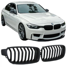 Griglie anteriori per BMW 3 F30 / F31 11-18 Nero opaco 2 pezzi