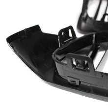 Carica l'immagine nel visualizzatore di Gallery, Griglie anteriori per BMW 4 F32 / F33 / F36 13-20 M4 stile con doppio griglia Tri-colore nere lucide 2pcs