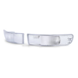 Anteriore freccia trasparente bianco coppia per Porsche 911 993 93-97