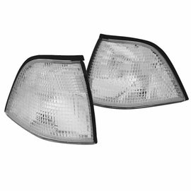 Frecce anteriori per BMW 3 E36 90-99 Coupe/Cabrio bianco 2 pezzi Depo