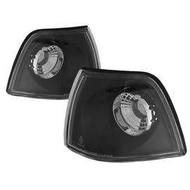 Frecce anteriori per BMW 3 E36 90-99 berlina/compatto/Touring nero/trasparente 2 pezzi Sonar
