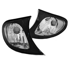Frecce anteriori per BMW 3 E46 01-05 berlina/Touring nero/trasparente Depo