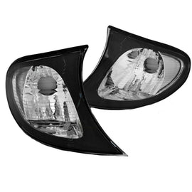 Frecce anteriori per BMW 3 E46 01-05 berlina/Touring nero/trasparente Depo