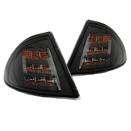 Frecce anteriori per BMW 3 E46 99-01 berlina/Touring nero/trasparente LED 2 pezzi Eagle Eyes