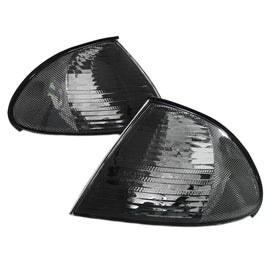 Frecce anteriori per BMW 3 E46 99-01 berlina/Touring fumé 2 pezzi Depo