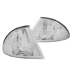 Frecce anteriori per BMW 3 E46 99-01 berlina/Touring bianco 2 pezzi Depo