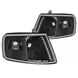 Frecce anteriori per Honda CRX 90-92 nero 2 pezzi Sonar