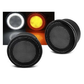 Frecce anteriori per Jeep Wrangler JK 07-18 fumé Led 2 pezzi