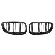 Anteriore Griglie a doppio rene per BMW Serie 3 E92 E93 Coupe cabriolet PreLCI (2006-2009) Doppia lamella M-kit Sport