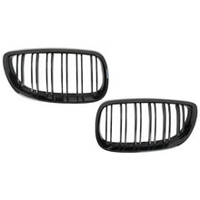 Anteriore Griglie a doppio rene per BMW Serie 3 E92 E93 Coupe cabriolet PreLCI (2006-2009) Doppia lamella M-kit Sport