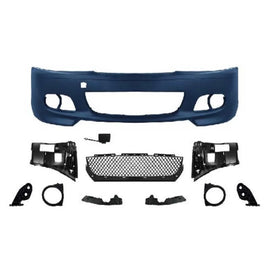 Anteriore M tech paraurti per BMW Serie 3 E46 1998-2004 coupe, cabrio, senza Fendinebbia