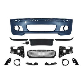 Anteriore M tech paraurti per BMW Serie 3 E46 1998-2004 berlina, station wagon, senza Fendinebbia