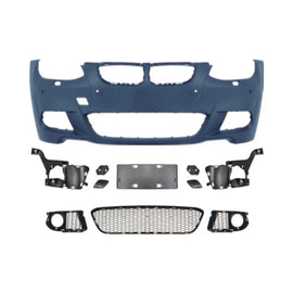Anteriore M tech paraurti per BMW Serie 3 E92 coupe, E93 cabrio 2007-2010 senza Fendinebbia in il kit