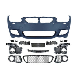 Anteriore M tech paraurti per BMW Serie 3 E92 coupe, E93 cabrio 2010-2013 senza Fendinebbia in il kit