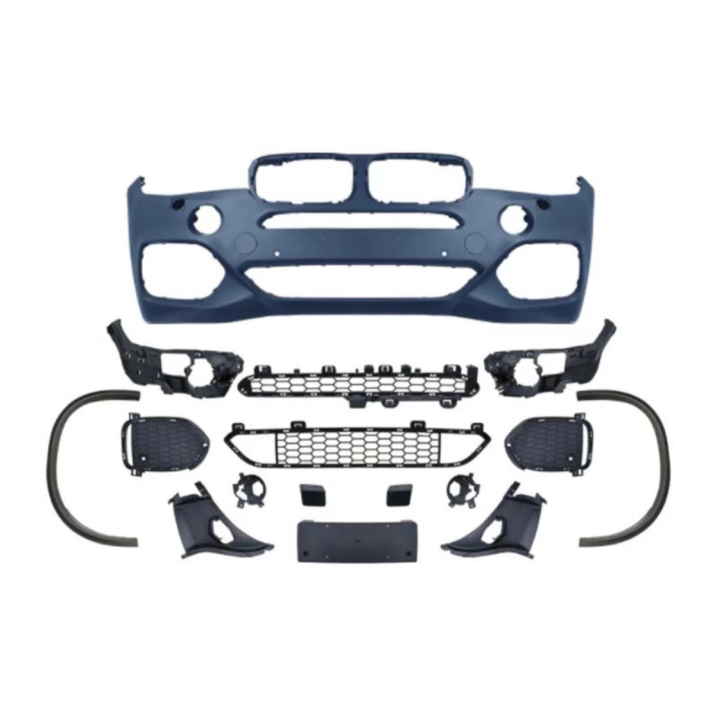 Anteriore M tech paraurti per BMW X5 F15 2014-2018 con di serie LED Fendinebbia