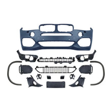 Carica l'immagine nel visualizzatore di Gallery, Anteriore M tech paraurti per BMW X5 F15 2014-2018 con di serie LED Fendinebbia