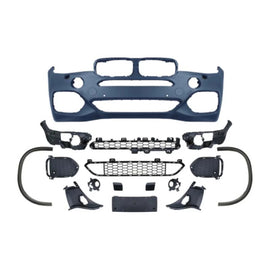 Anteriore M tech paraurti per BMW X5 F15 2014-2018 con di serie LED Fendinebbia