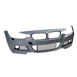 Anteriore M Technik paraurti per BMW Serie 3 F30 berlina, F31 Touring 2011-2019 con PDC, con lavafari, senza Fendinebbia