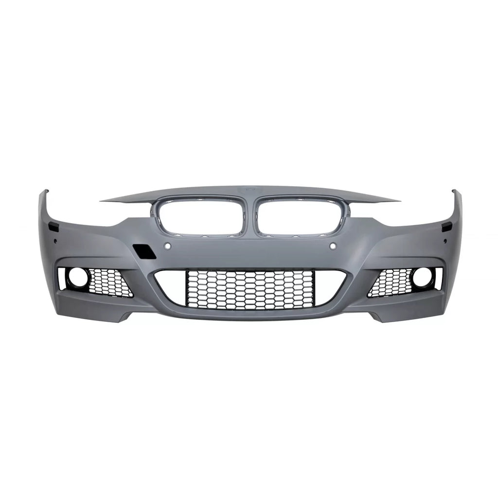 Anteriore M Technik paraurti per BMW Serie 3 F30 berlina, F31 Touring 2011-2019 con PDC, con lavafari, senza Fendinebbia