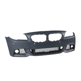 Anteriore M Technik paraurti per BMW Serie 5 F10 berlina, F11 Touring 2010-2013 con PDC, con lavafari, senza Fendinebbia
