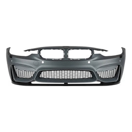 Paraurti anteriore stile M3 per BMW Serie 3 F30 berlina, F31 Touring 2011-2019 con PDC, con lavafari, senza Fendinebbia