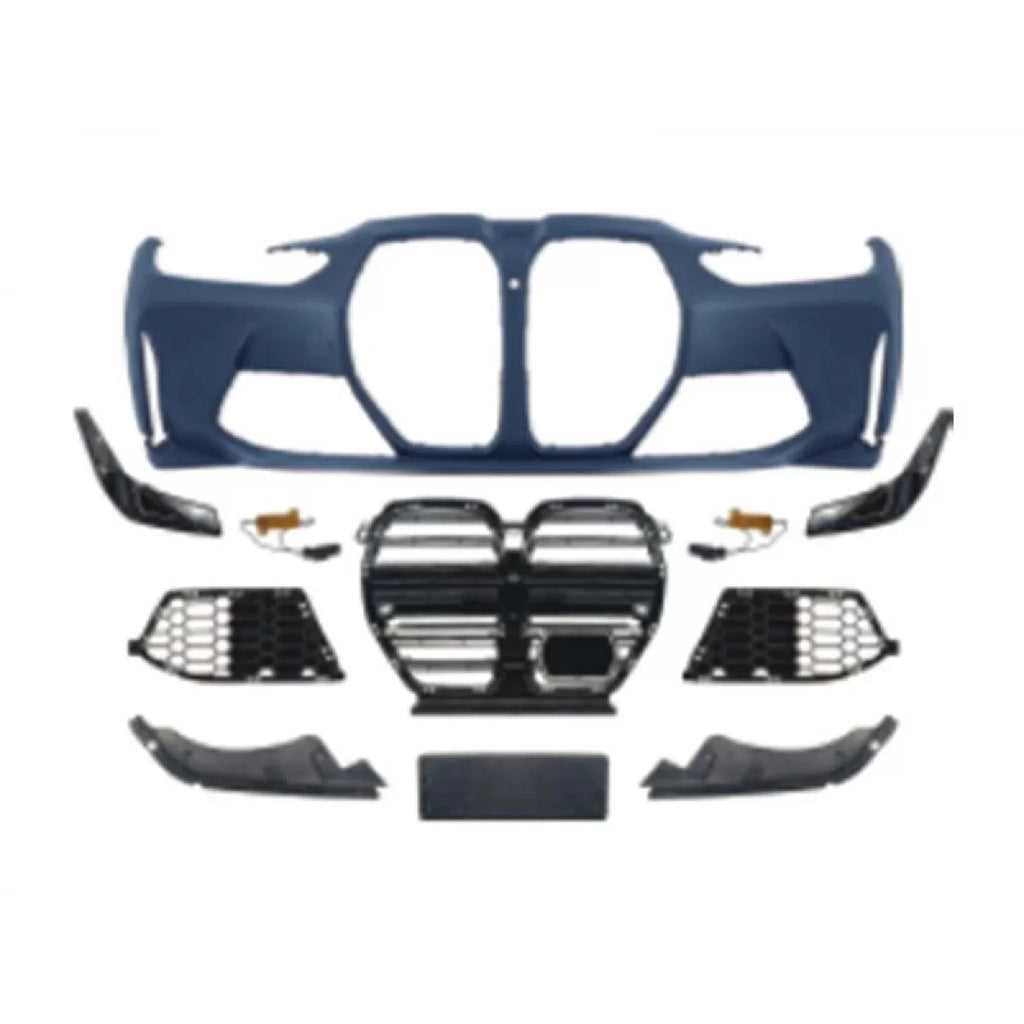 Paraurti anteriore stile M4 per BMW Serie 4 G22 coupe, G23 cabrio 2020-2024