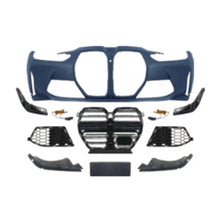Carica l'immagine nel visualizzatore di Gallery, Paraurti anteriore stile M4 per BMW Serie 4 G22 coupe, G23 cabrio 2020-2024