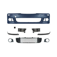Carica l'immagine nel visualizzatore di Gallery, Paraurti anteriore stile M5 per BMW Serie 5 E39 berlina, station wagon 1996-2003 con Sensore di parcheggio fori,