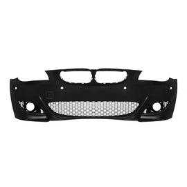 Paraurti anteriore stile M5 per BMW Serie 5 E60 berlina, E61 Touring 2004-2007 con PDC, con lavafari, senza Fendinebbia