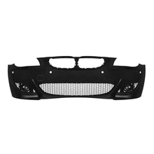 Carica l'immagine nel visualizzatore di Gallery, Paraurti anteriore stile M5 per BMW Serie 5 E60 berlina, E61 Touring 2004-2007 con PDC, con lavafari, con Fendinebbia
